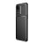 OnePlus Nord 2T, silikónové puzdro, stredne odolné voči nárazom, päta so vzduchovým vankúšom, karbónový vzor, čierne