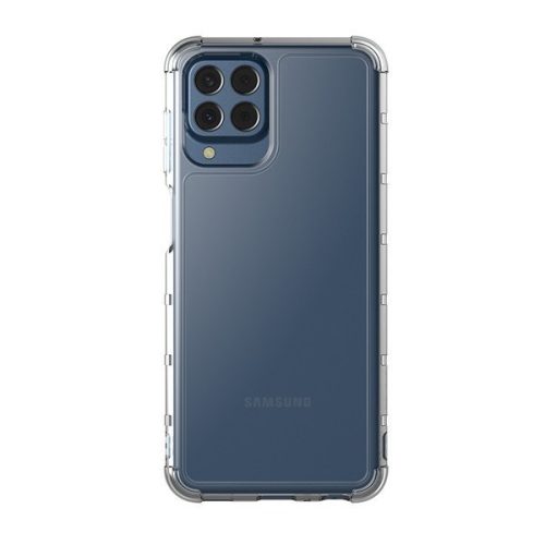 Samsung Galaxy M33 5G SM-M336B, silikónové puzdro, stredne odolné proti nárazu, bublinková päta, priehľadné, z výroby