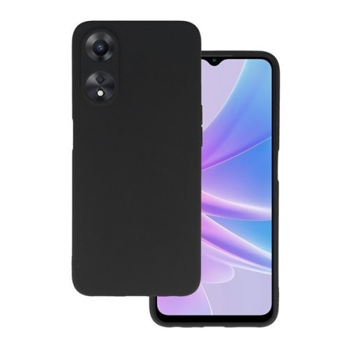 Oppo A78 5G, silikónové puzdro, čierne