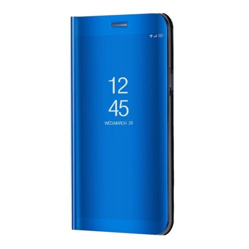 Realme 9 4G / 9 Pro Plus, bočné otváracie puzdro s indikátorom hovoru, Smart View Cover, modré (náhradné diely)