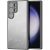 Samsung Galaxy S23 Ultra SM-S918, plastový zadný kryt + silikónový rám, vzor vlny, Dux Ducis Aimo, priesvitný/čierny