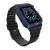 Apple Watch 1-6, SE, SE (2022) (42 / 44 mm) / Watch 7-9 (45 mm), Silikónové ochranné puzdro, stredne odolné proti nárazu, s nastaviteľným remienkom, dvojfarebné, čierne / tmavomodré