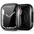Apple Watch 7 (45 mm), Silikónové ochranné puzdro, stredne odolné proti nárazu, bez remienka, Dux Ducis Samo, čierna