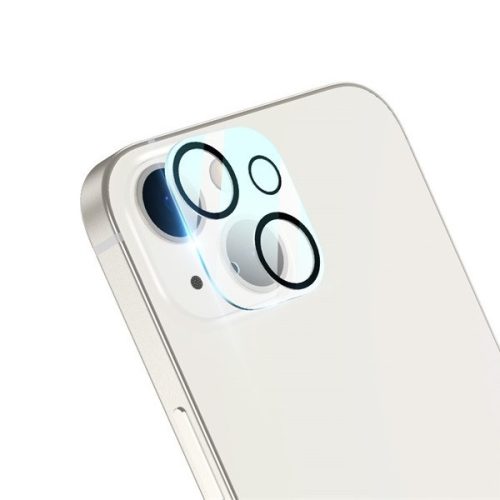 Apple iPhone 13 Mini / 13, Fólia na ochranu objektívu fotoaparátu, Fólia odolná proti nárazu, Tvrdené sklo, ESR, Transparentná