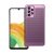Samsung Galaxy A33 5G SM-A336B, plastový zadný kryt, priedušný, dierovaný vzor, priedušný, fialový