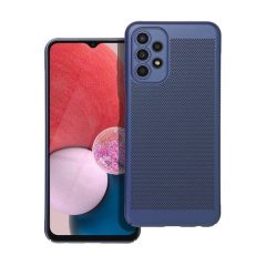   Samsung Galaxy A33 5G SM-A336B, plastový zadný kryt, priedušný, dierovaný vzor, priedušný, námornícka modrá