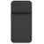 Apple iPhone 14 Pro Max, Plastová zadná strana + silikónový rám, stredne odolná proti nárazu, ochrana fotoaparátu, pruhovaný vzor, Nillkin CamShield "S", čierna