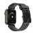 Apple Watch 1-6, SE, SE (2022) (38 / 40 mm) / Watch 7-8 (41 mm), silikónový remienok, nastaviteľný, 3D vzor, čierny