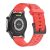 Samsung Galaxy Watch 4 Classic (46 mm) SM-R890, silikónový remienok, nastaviteľný, 3D vzor, červený