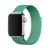 Apple Watch 1-6, SE, SE (2022) (42/44 mm), kovový zadný remienok, magnetická spona, milánsky štýl, svetlozelená