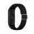 Xiaomi Mi Band 3 / Mi Band 4 / Mi Band 5 / Mi Band 6, textilný remienok, nastaviteľný, silikónový rám, tkaný štýl, čierna