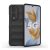 Huawei Honor 90, silikónové puzdro, stredne odolné proti nárazu, 3D vzor, čierne