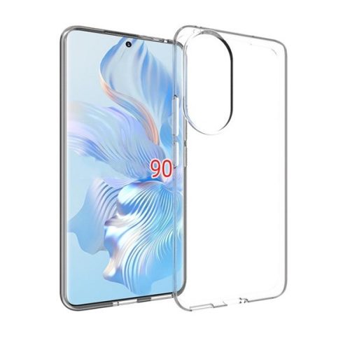 Huawei Honor 90, silikónové puzdro, ultratenké, priehľadné