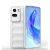 Huawei Honor 90 Lite, silikónové puzdro, stredne odolné proti nárazu, 3D vzor, biele