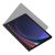 Samsung Galaxy Tab S9 Plus 12.4 SM-X810 / X816B, Ochranná fólia (NEDÁ sa ohnúť cez zakrivenú časť), proti odleskom, magnetické uchytenie, Samsung Privacy Screen, Clear Premium, z výroby