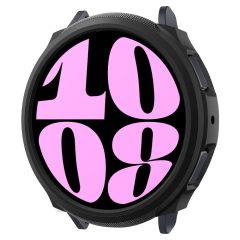   Samsung Galaxy Watch 6 (40 mm) SM-R930 / R935, silikónové ochranné puzdro, stredne odolné proti nárazu, Spigen Liquid Air, čierne