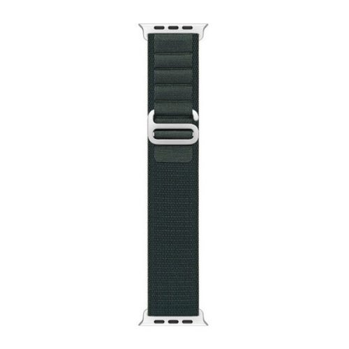 Apple Watch 1-6, SE, SE (2022) (39 / 40 mm) / Watch 7-9 (41 mm), textilný remienok, nastaviteľný, Dux Ducis GS, tmavozelená