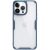 Apple iPhone 15 Pro, Silikónové puzdro, plastová zadná strana, ultratenké, Nillkin Nature Pro, modré