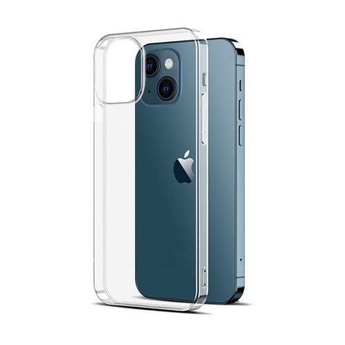 Apple iPhone 15, Silikónové puzdro, ultratenké, Blautel 4-OK, priehľadné