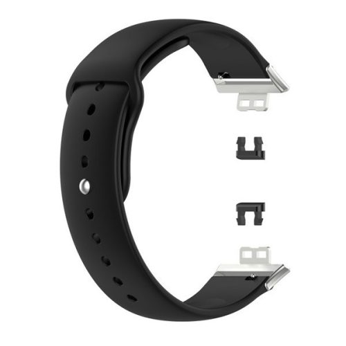 Huawei Watch Fit, silikónový remienok, čierny