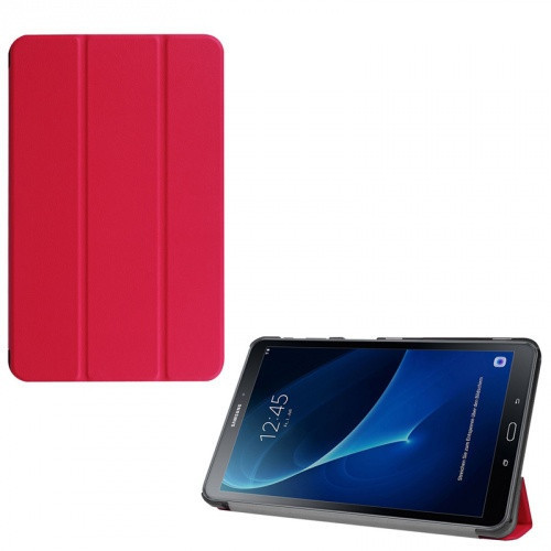 Samsung Galaxy Tab A 10.1 (2016) SM-T580 / T585, puzdro na zakladač, Trifold, červené
