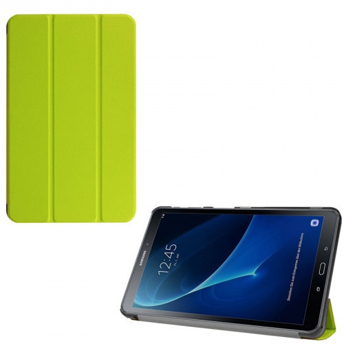 Samsung Galaxy Tab A 10.1 (2016) SM-T580 / T585, puzdro s priečinkom, Trifold, zelené