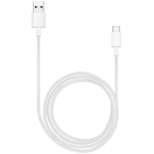 Dátový kábel, USB Type-C - USB, 1 meter, Huawei, biely, továrenský