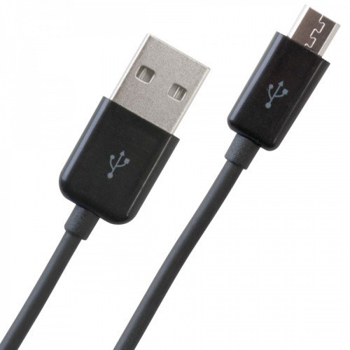 Dátový kábel, Micro USB, 3 metre, čierny