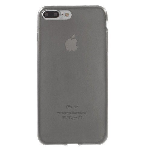 Apple iPhone 7 Plus / 8 Plus, TPU silikónové puzdro, ultratenké, dymové