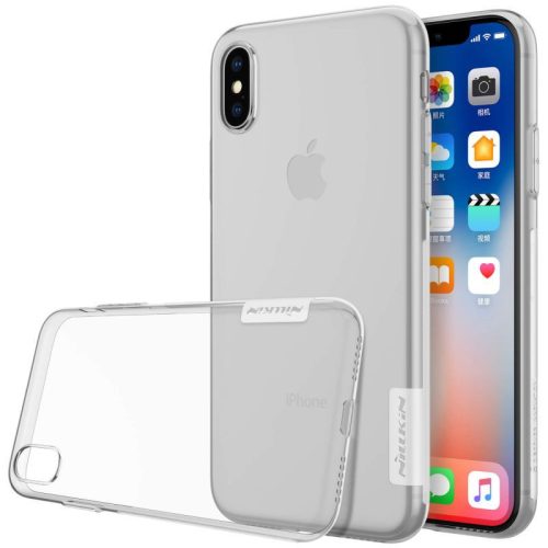 Apple iPhone X / XS, TPU silikónové puzdro, Nillkin Nature, ultratenké, priehľadné