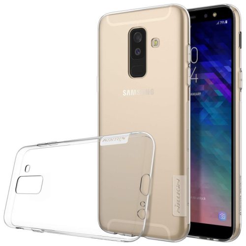 Samsung Galaxy A6 Plus (2018) SM-A605F, silikónové puzdro TPU, Nillkin Nature, ultratenké, priehľadné