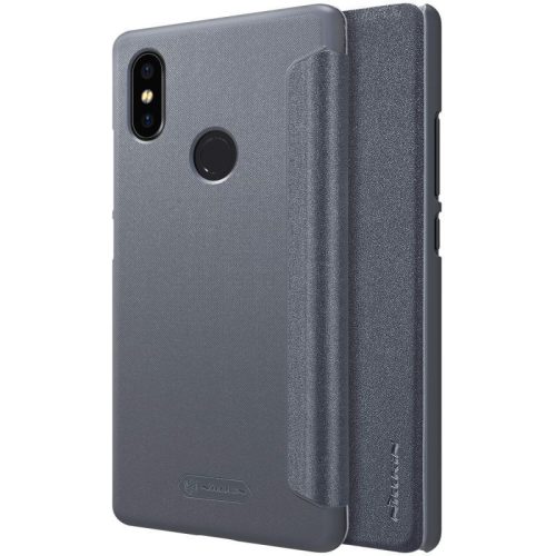 Xiaomi Mi 8 SE, puzdro s bočným otváraním, Nillkin Sparkle, tmavosivé