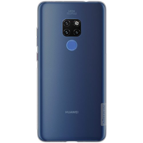 Huawei Mate 20, silikónové puzdro TPU, Nillkin Nature, ultratenké, sivé