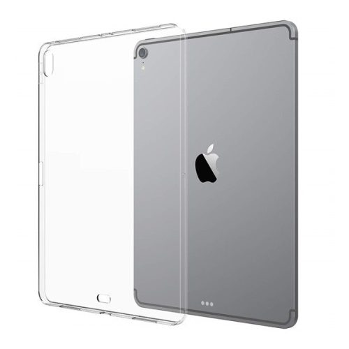 Apple iPad Pro 11 (2018), Silikónové puzdro, priehľadné