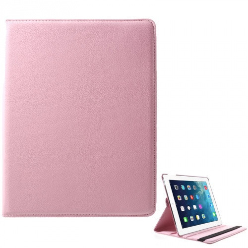 Apple iPad 2 / iPad 3 / iPad 4, otočné (360°) puzdro s priečinkom, ružové