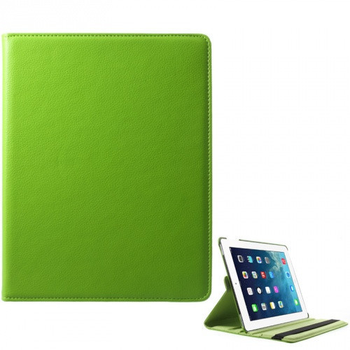 Apple iPad 2 / iPad 3 / iPad 4, otočné (360°) puzdro s priečinkom, svetlozelené