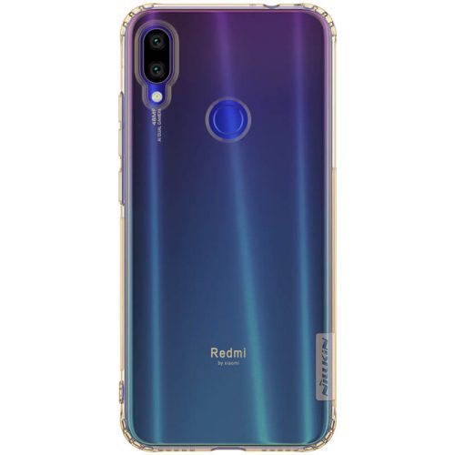 Xiaomi Redmi Note 7 / Note 7 Pro, silikónové puzdro TPU, Nillkin Nature, ultratenké, zlatohnedé