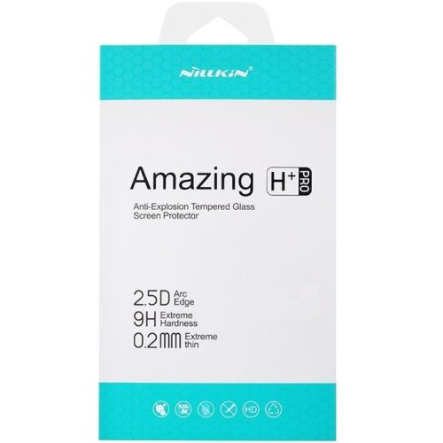 Samsung Galaxy A70 / A70s SM-A705F / A707F, ochranná fólia displeja, nárazuvzdorná fólia (zakrivená časť sa NEohýba!), Nillkin, tvrdené sklo, H+ PRO, číra