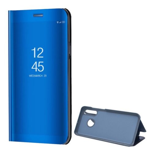 Huawei P30 Lite, bočné otváracie puzdro s indikátorom hovoru, Smart View Cover, modré (náhradný trh)
