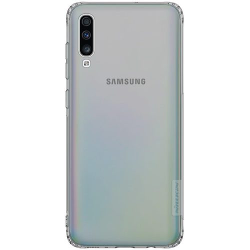 Samsung Galaxy A70 / A70s SM-A705F / A707F, silikónové puzdro TPU, Nillkin Nature, ultratenké, sivé