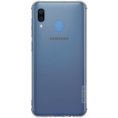 Samsung Galaxy A20 / A30 SM-A205F / A305F, silikónové puzdro TPU, Nillkin Nature, ultratenké, sivé