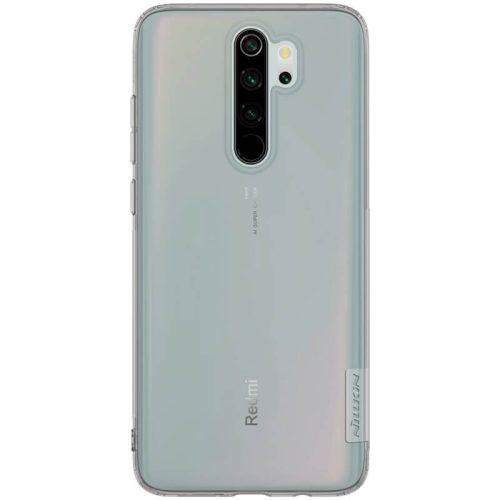 Xiaomi Redmi Note 8 Pro, silikónové puzdro, Nillkin Nature, ultratenké, sivé