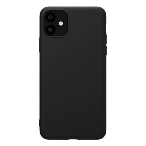 Apple iPhone 11, silikónové puzdro, Nillkin Rubber Wrapped, čierne