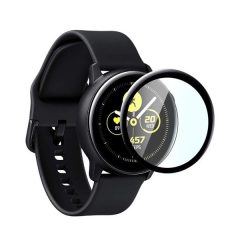   Samsung Galaxy Watch Active 2 (44 mm) SM-R820 / R825, Ochranná fólia na displej, nárazuvzdorná fólia (neohýba sa ani na zakrivenej časti!), tvrdené sklo, číra