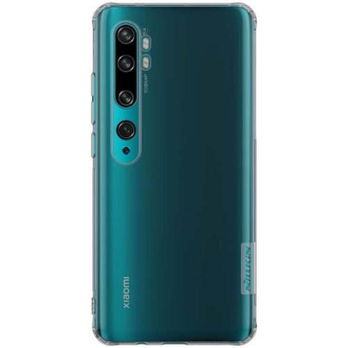 Xiaomi Mi Note 10 / 10 Pro, silikónové puzdro, Nillkin Nature, ultratenké, sivé