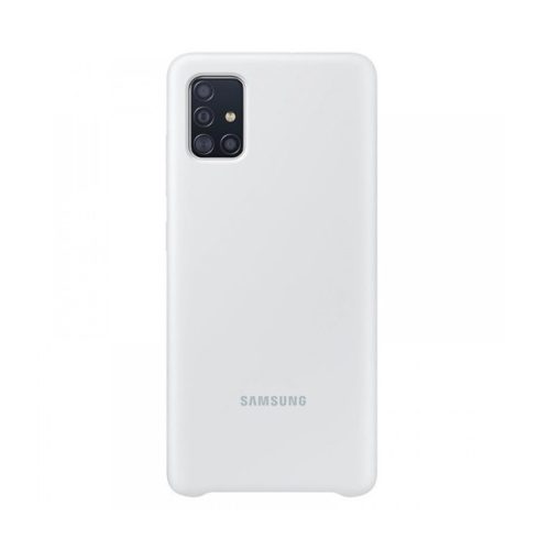 Samsung Galaxy A51 SM-A515F, silikónové puzdro, biele, továrenské