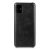 Samsung Galaxy A71 SM-A715F, Plastový zadný kryt s koženým efektom, čierny