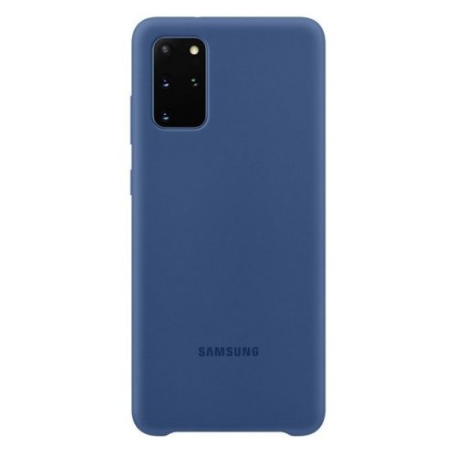 Samsung Galaxy S20 Plus / S20 Plus 5G SM-G985 / G986, silikónové puzdro, tmavomodré, továrenské