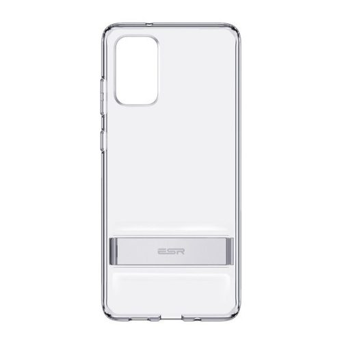 Samsung Galaxy S20 / S20 5G SM-G980 / G981, silikónové puzdro, rohový vzduchový vankúš, s podporou, ESR Air Shield Boost, transparentné