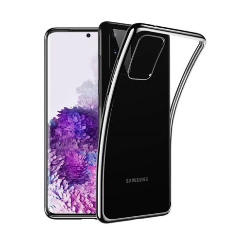 Samsung Galaxy S20 Plus / S20 Plus 5G SM-G985 / G986, silikónové puzdro, ESR Essential Crown, priehľadné/čierne